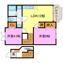 グスタールエピの物件間取画像